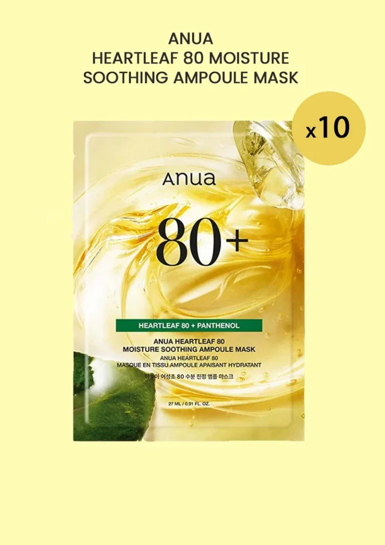 Heartleaf 80 Moisture Soothing Ampoule Mask